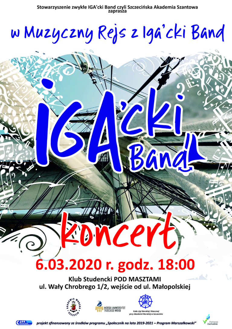 #IgackiBand #muzyka #muzykażeglarska #Szczecin #koncert #AkademiaMorska